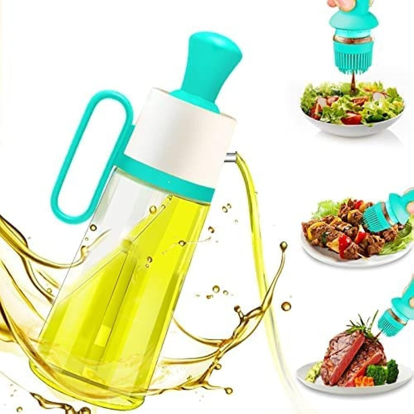 Brush And Pouring Seasoning Bottle (630ml)