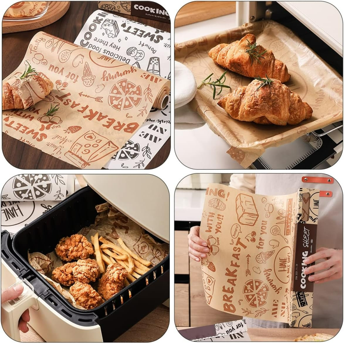 Printed Baking Parchment Paper