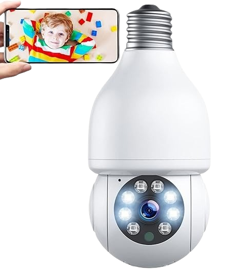 1080P Lightbulb Security Camera