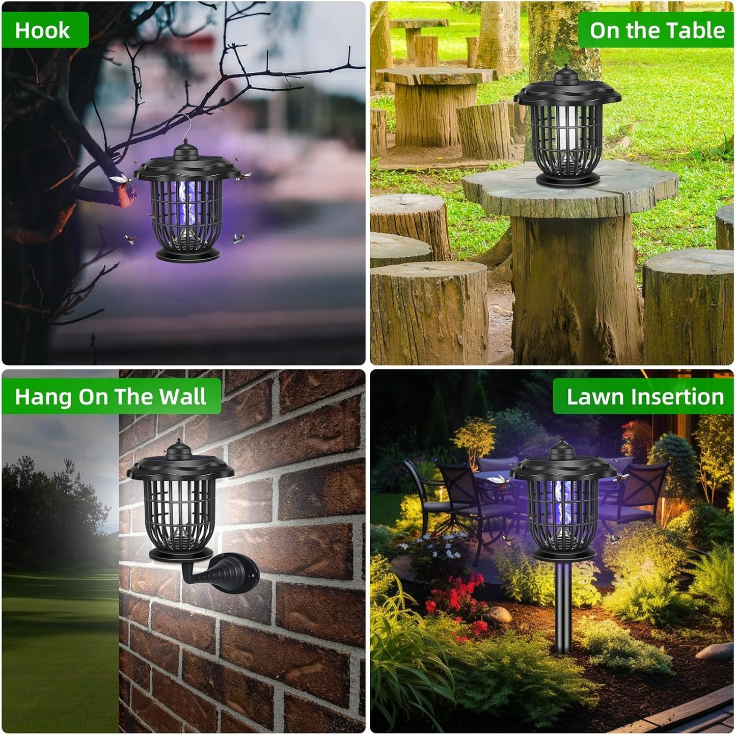 Garden Pathway Solar Mosquito Lamp (Each)