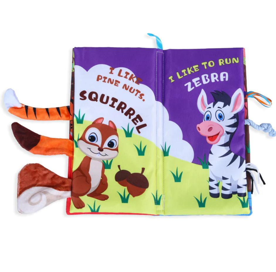 Forest Touch and Feel Crinkle Tail Books