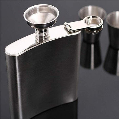 Portable Hip Flask Set