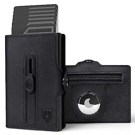 RFID Blocking Automatic Pop Up Card Wallet