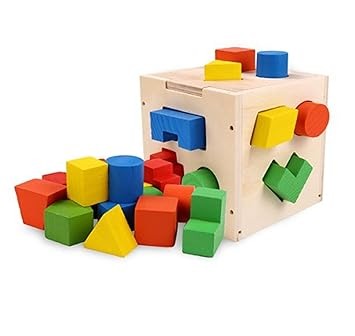 Wooden Shape Box (15 Hole)