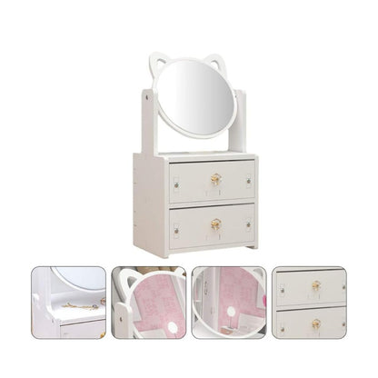 Mini Dressing Table Make-Up Cosmetic Organizer