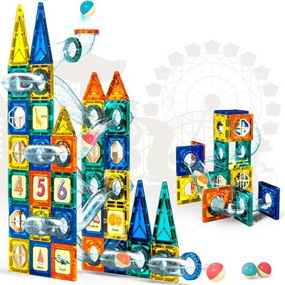 Magnetic Building Blocks (168pcs)