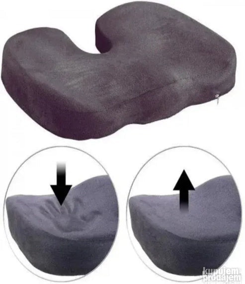 Heatable orthopedic cushion