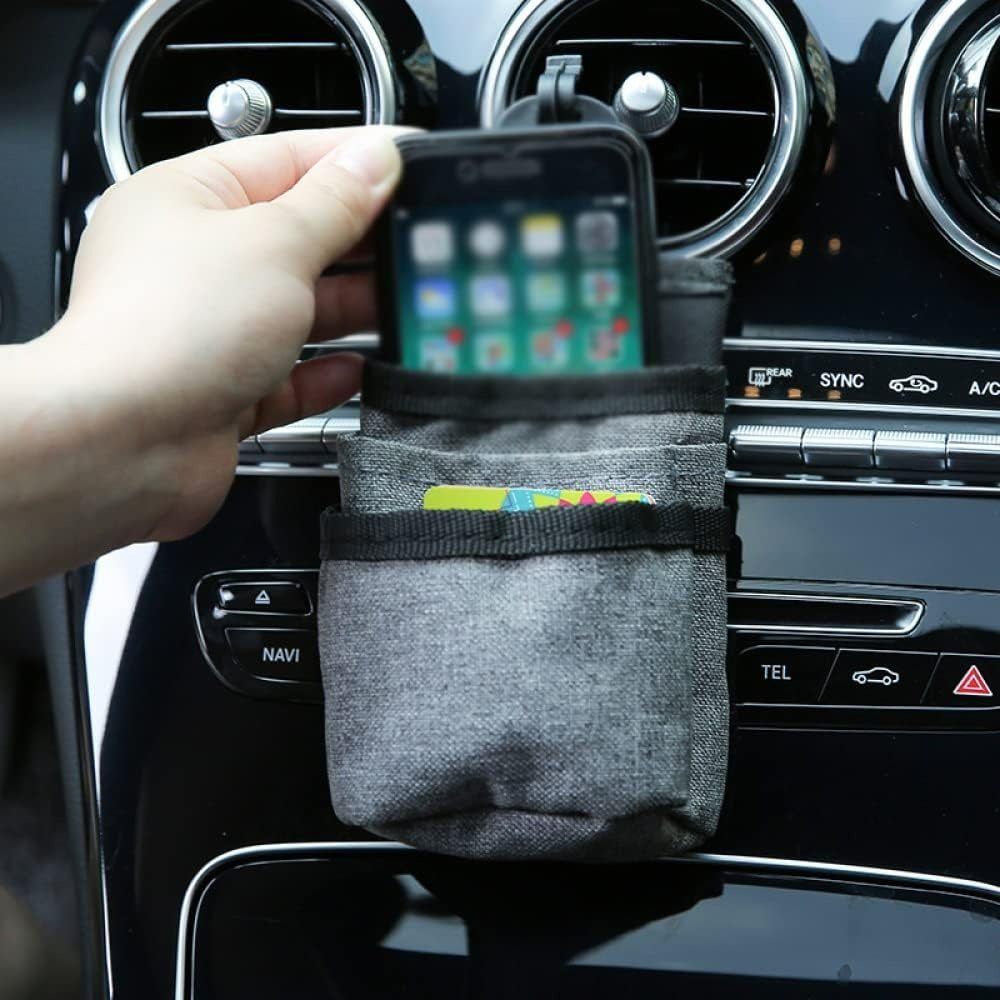 Hanging Phone Pocket Vent Organiser