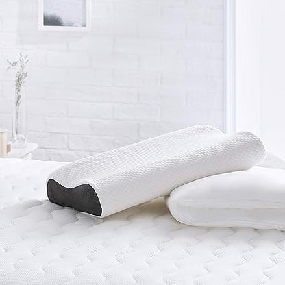 Contour Memory-Foam Neck-Support Pillow