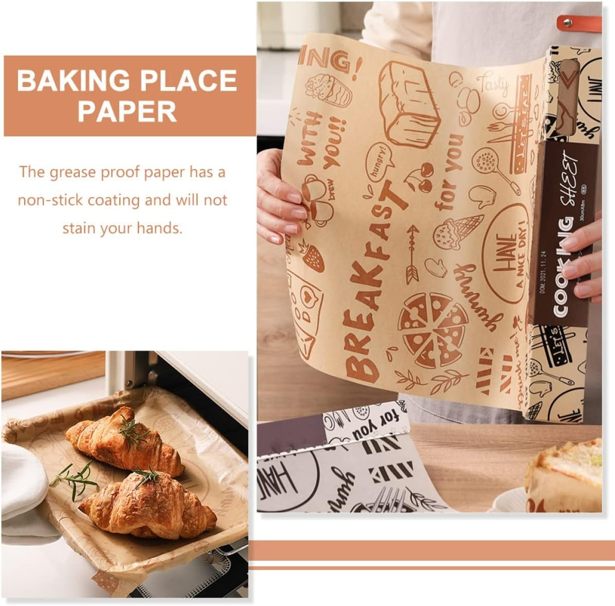 Printed Baking Parchment Paper