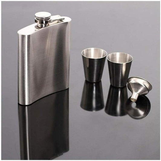 Portable Hip Flask Set