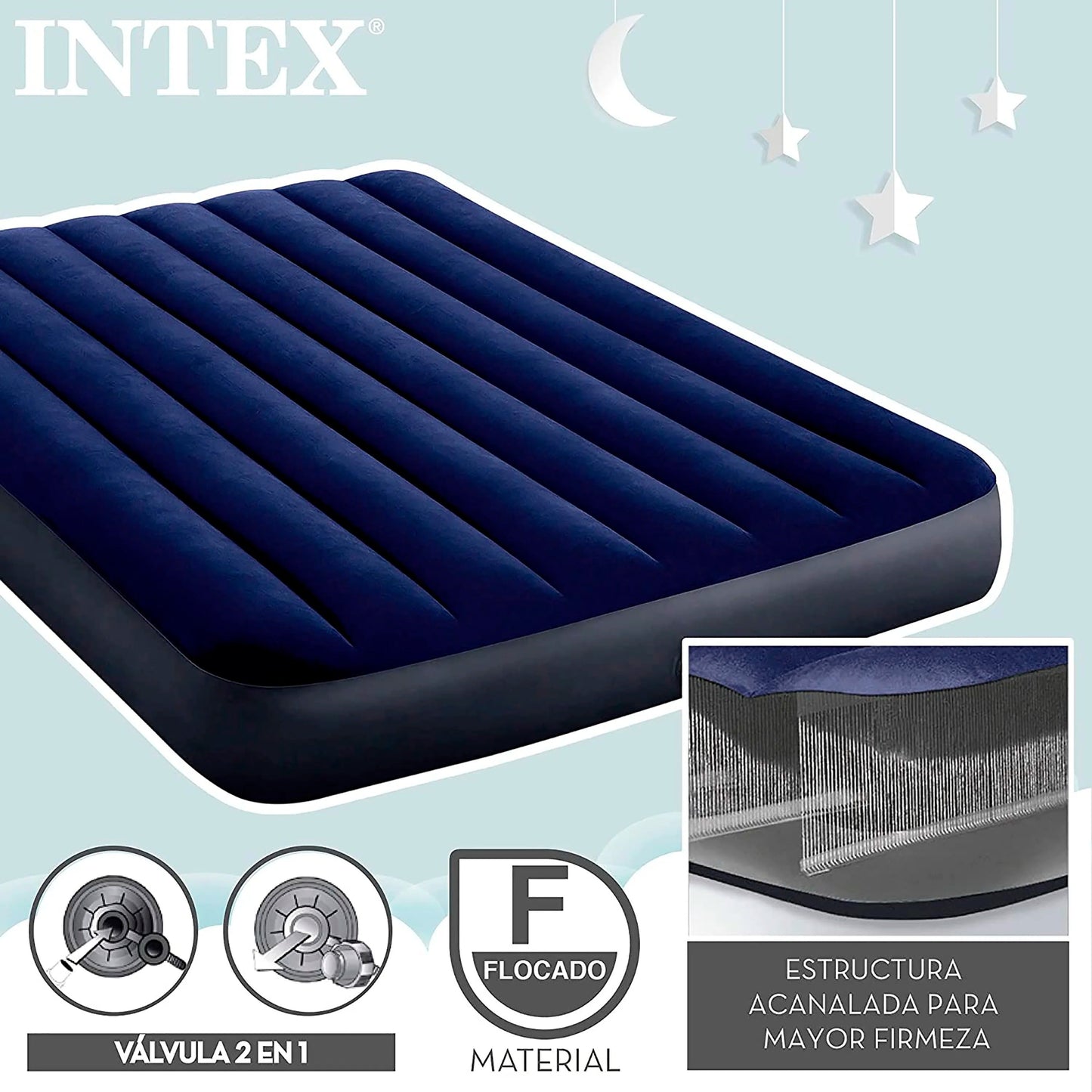 Camping Travel Airbed (Queen Size Bed)