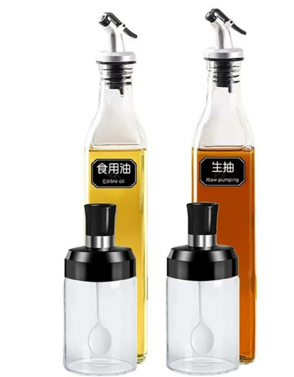 Oil Bottle Set (4 pcs)