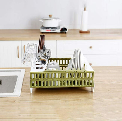 Foldable Compact Dish Rack