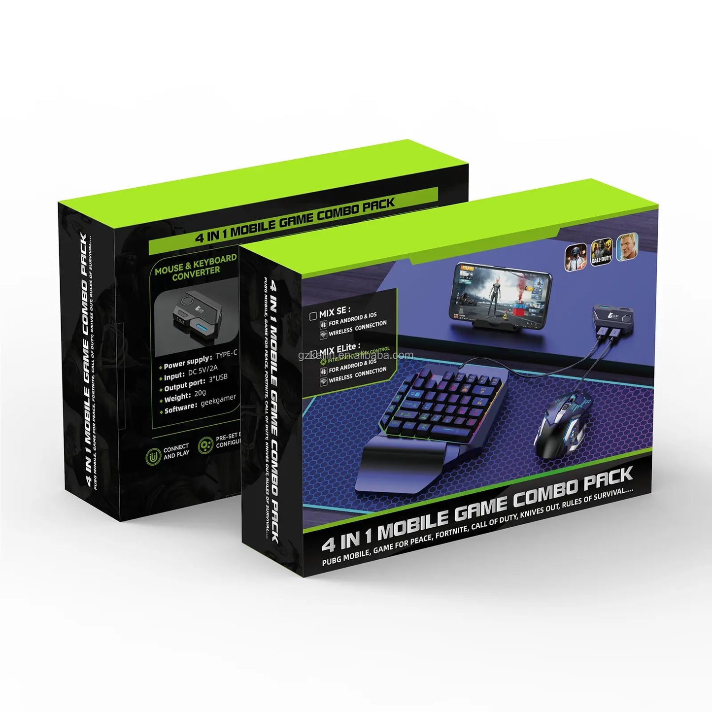 Keyboard and Mouse Mobile Game Set