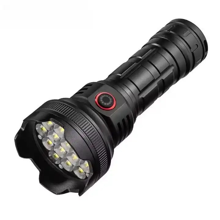 High Lumen Powerful USB Rechargeable Flashlight