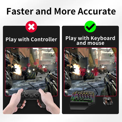 Keyboard and Mouse Mobile Game Set