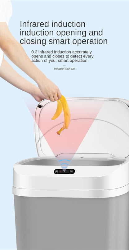 Smart Sensor Trash Can (15L)