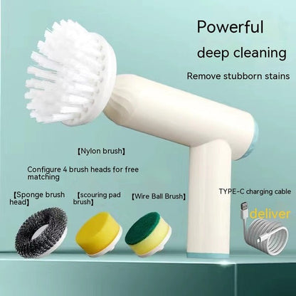 Rechargeable Hand Held Cleaning Brush