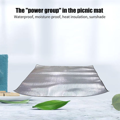 Aluminum Foil Outdoor Waterproof Picnic Mat (2 x 1.5M)