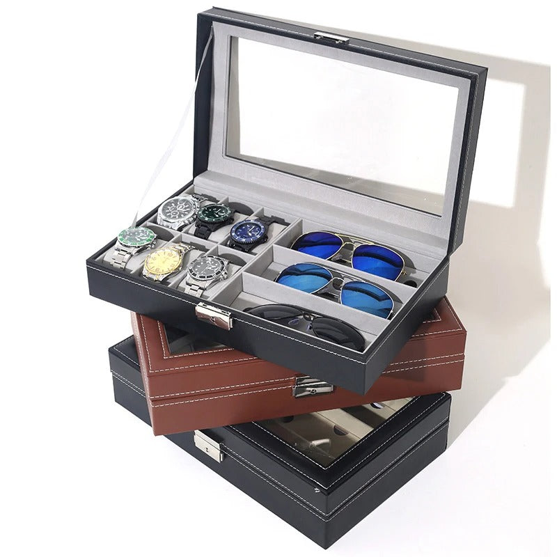 Watches and sunglasses organizer