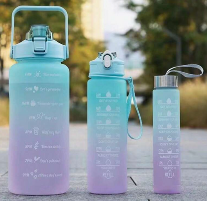 Motivational Water Bottles (3 pcs)