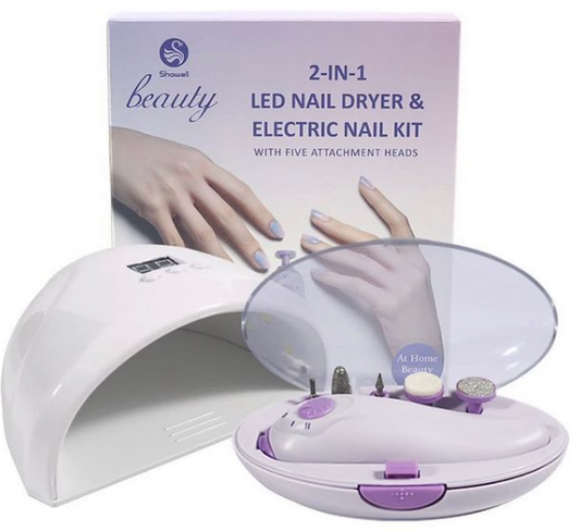 LED Nail Dryer and Electric Nail Kit