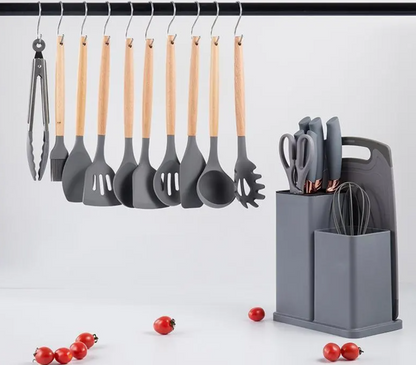 Kitchenware Set (Grey or Black)