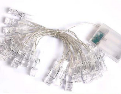 Pegs Battery Operated String Lights (20L)(3M)(Multi Colour)