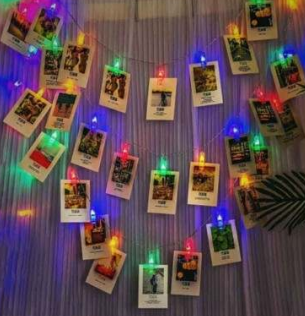 Pegs Battery Operated String Lights (20L)(3M)(Multi Colour)