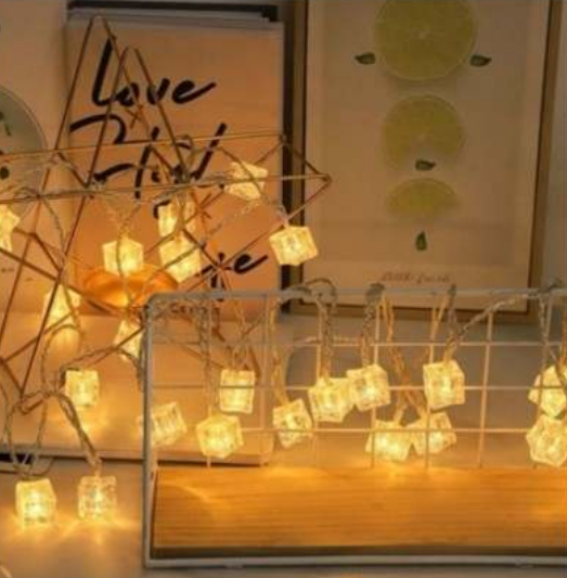 Battery Operated Gift Box String Lights (20L)(3M)(Yellow)