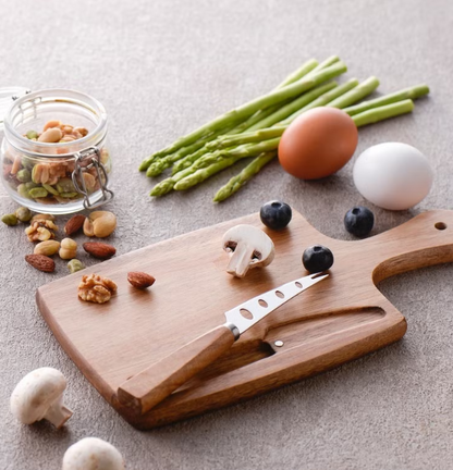 Cheese Board Tray with Magnetic Fruit Knife