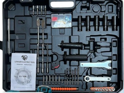 Generic Power Tool Kit Set (68V)(2 Batteries)