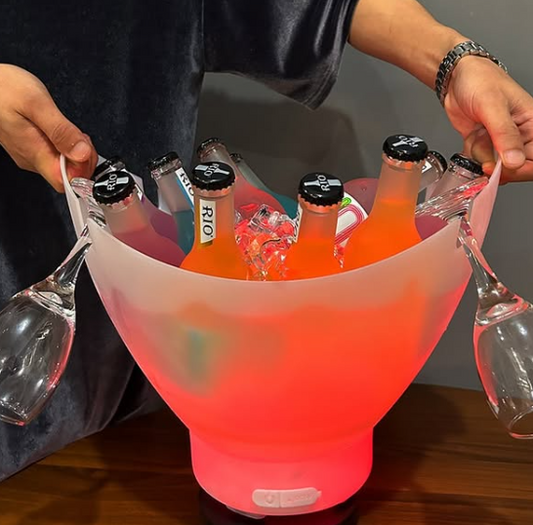 LED Ice Bucket With Bluetooth Speaker (7L)