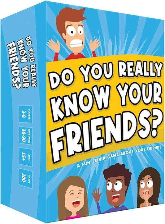 Do You Really Know Your Friends Card Game