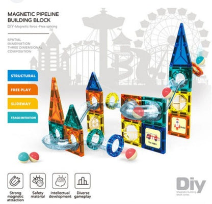 Magnetic Building Blocks (168pcs)