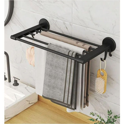 Wall Mounted Towel Holder Rack