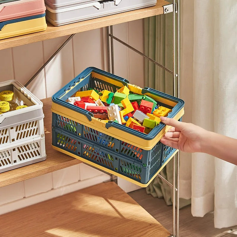 Collapsible Foldable Storage Shopping Basket