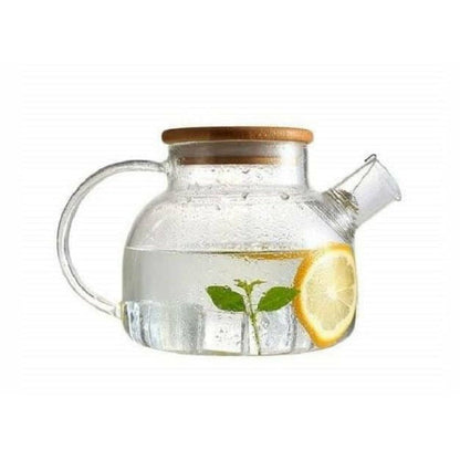 Elegant High Borosilicate Glass Water Jug (1.5L)