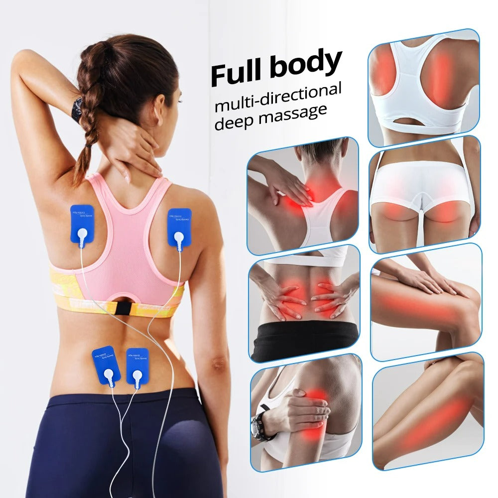 EMS Acupuncture Pulse Physiotherapy Massaging Device