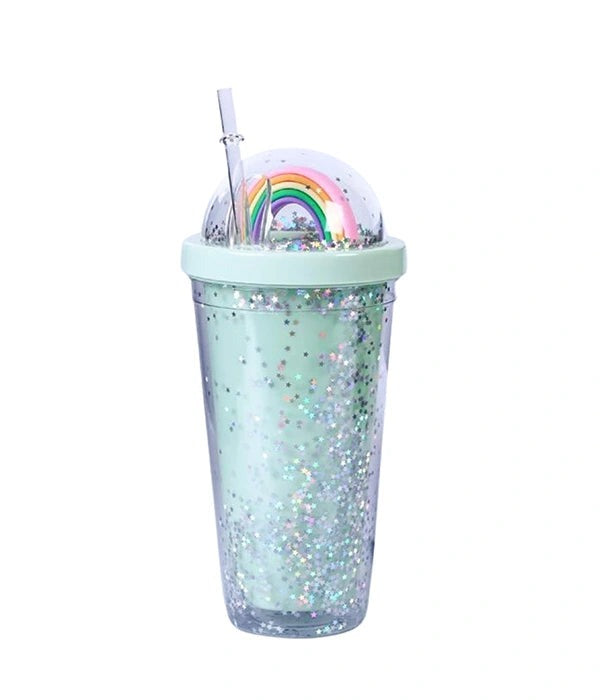 Rainbow Travel Tumbler Cup (600ml)