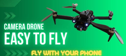 Foldable Brushless Drone With Dual HD Camera