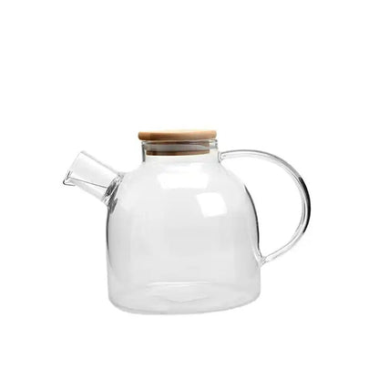 Elegant High Borosilicate Glass Water Jug (1.5L)