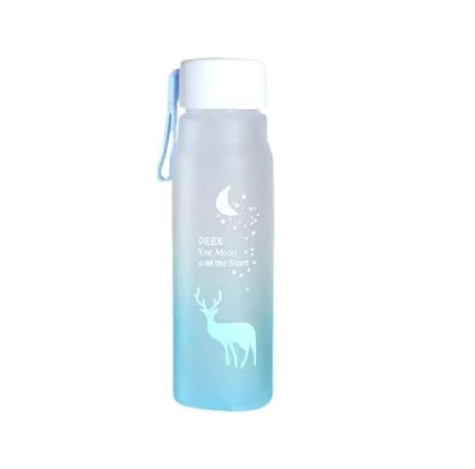 Frosted Water Bottle (600ml)(Colourful)