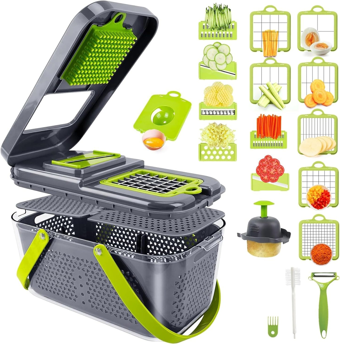 Multifunctional Vegetable Cutter (22pcs)