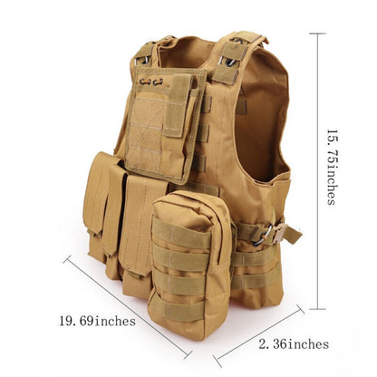 Tactical Vest and Hunting Field Battle Airsoft Waistcoat