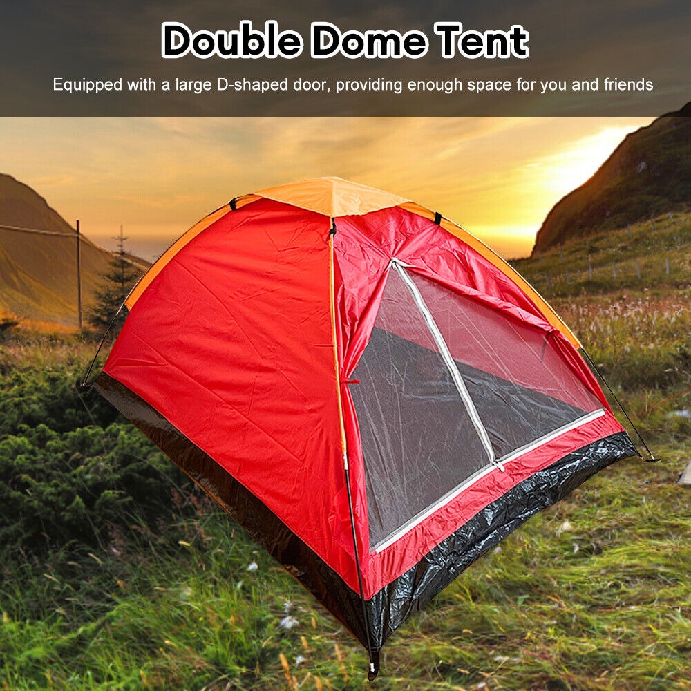 Easy Assembled 2 Man Tent (2x1.4x1m)