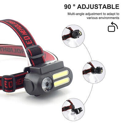 LED Multifunction USB Headlight