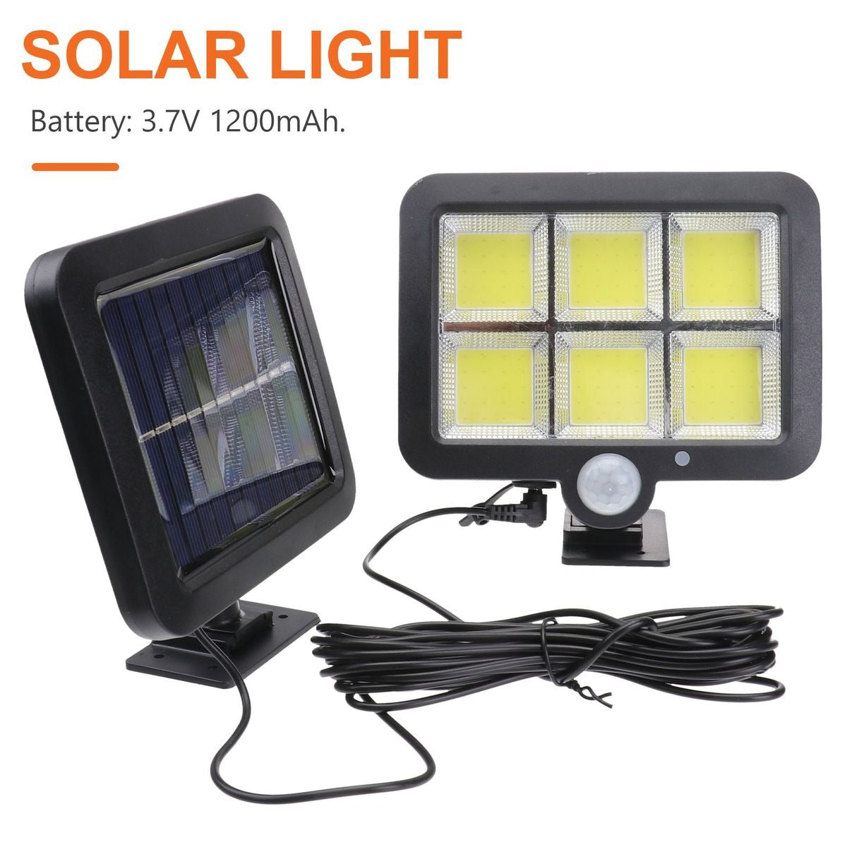 Outdoor Split Solar Panel Lamp