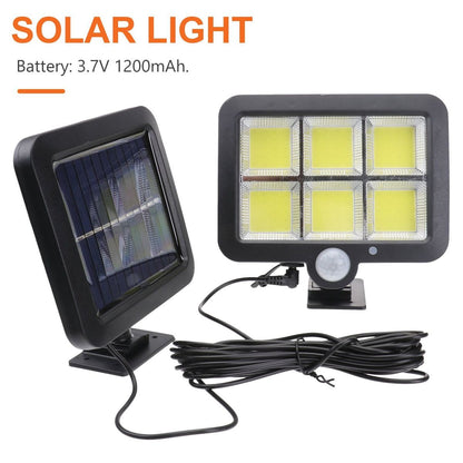 Outdoor Split Solar Panel Lamp